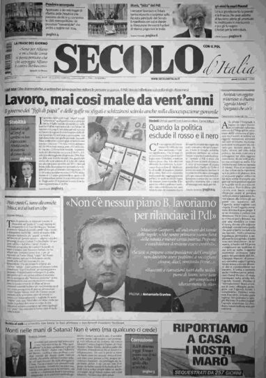 giovedì 1 novembre 2012