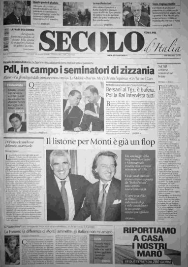 sabato 24 novembre 2012