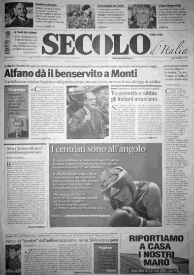 sabato 8 dicembre 2012