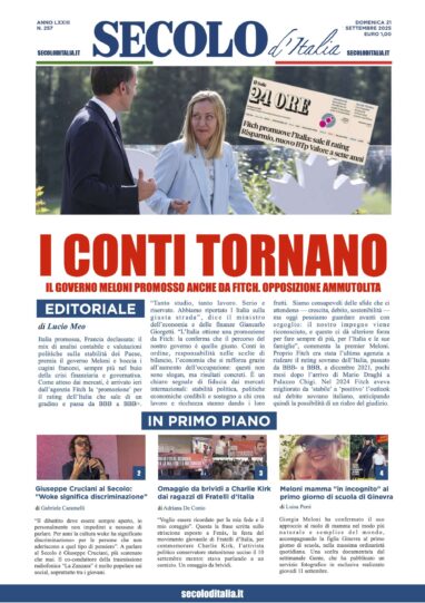 Domenica 21 settembre 2025
