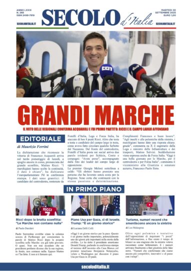 Martedì 30 settembre 2025