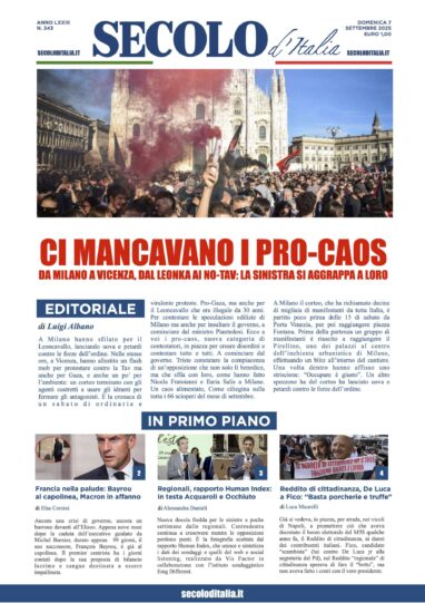 Domenica 7 settembre 2025