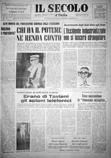 sabato 4 gennaio 1975
