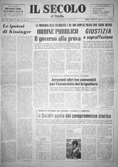 domenica 5 gennaio 1975