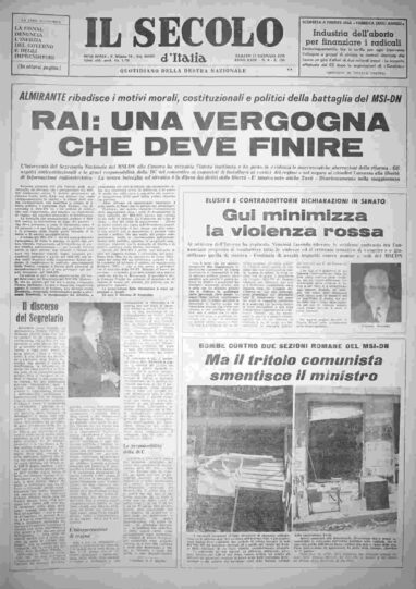 sabato 11 gennaio 1975
