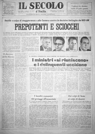 mercoledì 15 gennaio 1975