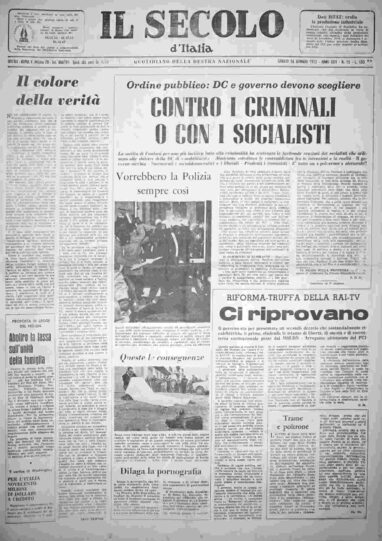 sabato 18 gennaio 1975