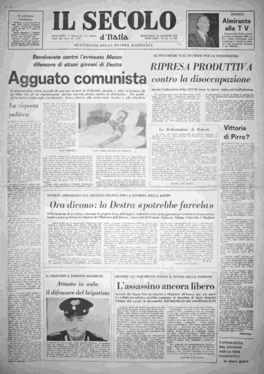 mercoledì 29 gennaio 1975