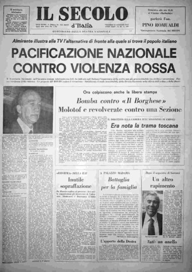 venerdì 31 gennaio 1975