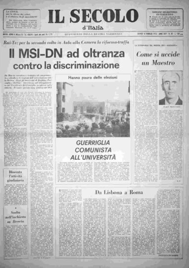giovedì 6 febbraio 1975