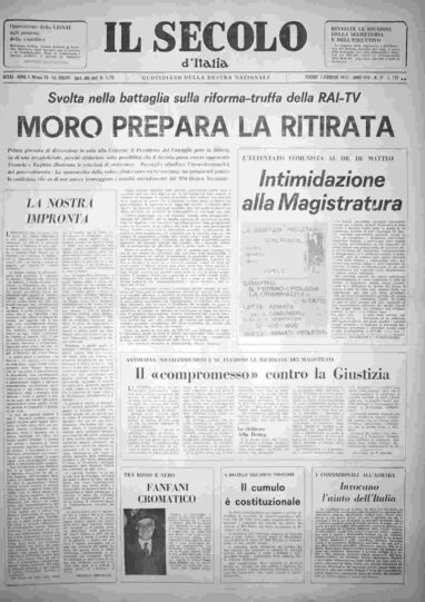 venerdì 7 febbraio 1975
