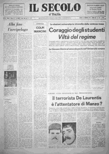sabato 15 febbraio 1975