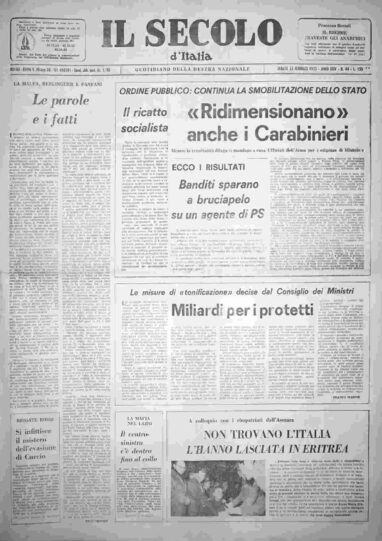 sabato 22 febbraio 1975