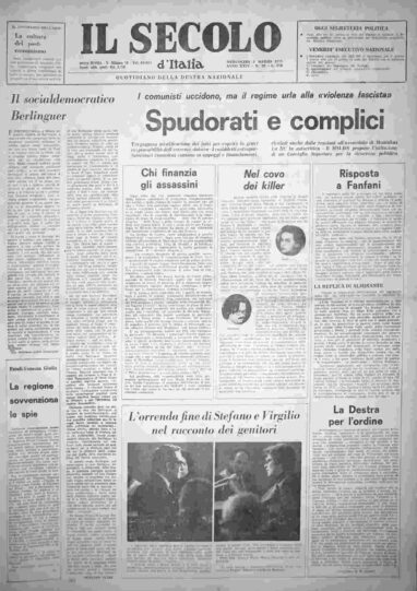 mercoledì 5 marzo 1975