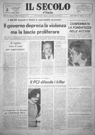 giovedì 6 marzo 1975