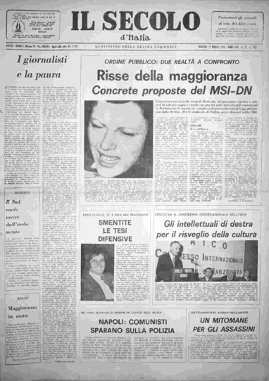 martedì 11 marzo 1975