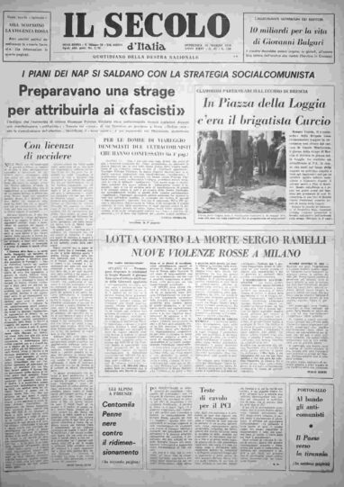 domenica 16 marzo 1975