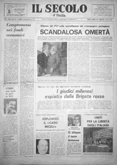 venerdì 21 marzo 1975
