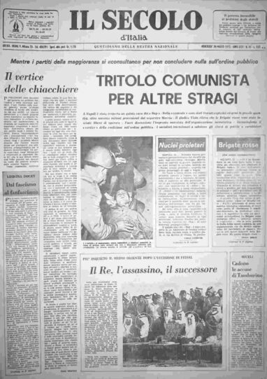 mercoledì 26 marzo 1975
