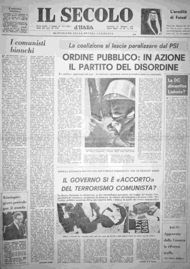 giovedì 27 marzo 1975