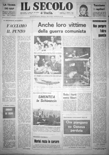 sabato 5 aprile 1975