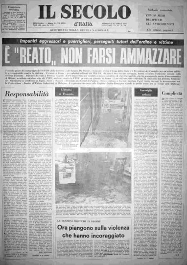 domenica 20 aprile 1975
