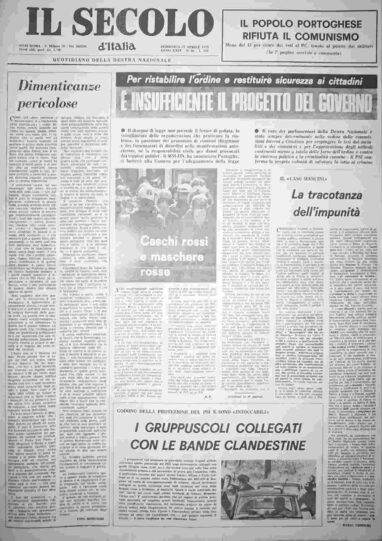 domenica 27 aprile 1975