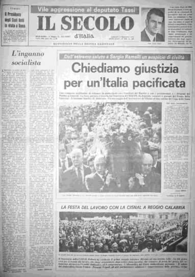 sabato 3 maggio 1975