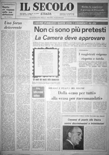 domenica 18 maggio 1975