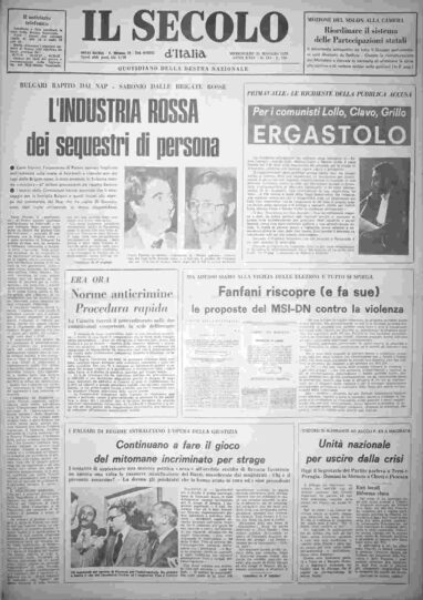 mercoledì 21 maggio 1975
