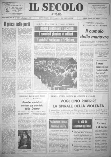 mercoledì 28 maggio 1975