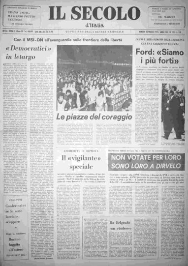 venerdì 30 maggio 1975