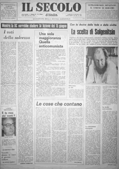 sabato 21 giugno 1975