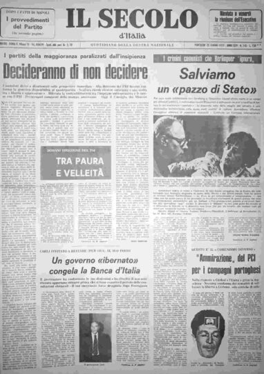 mercoledì 25 giugno 1975