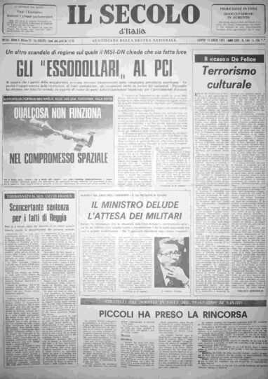giovedì 17 luglio 1975