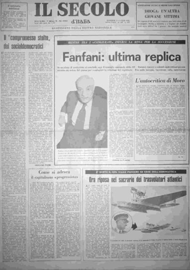 martedì 22 luglio 1975