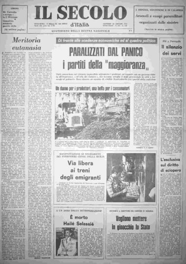 giovedì 28 agosto 1975