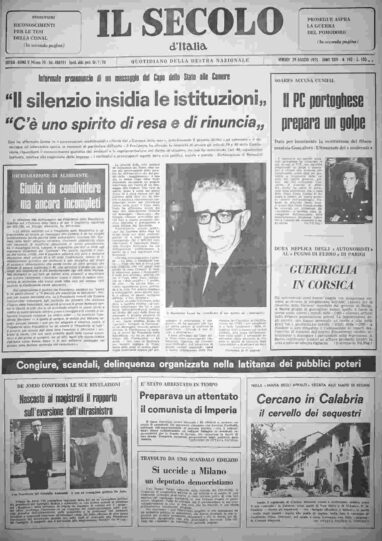 venerdì 29 agosto 1975