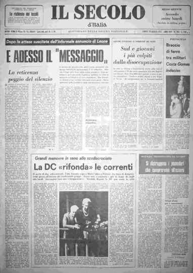 sabato 30 agosto 1975