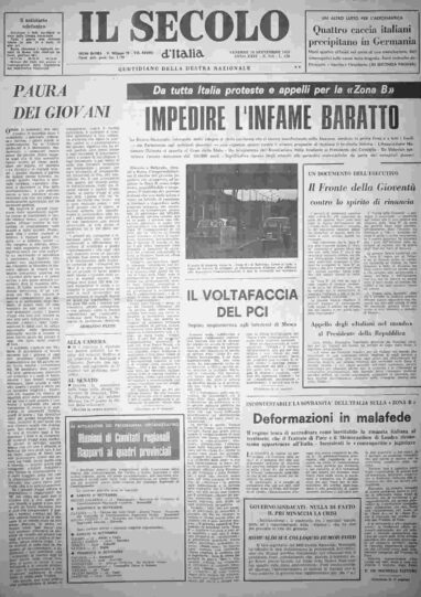 venerdì 26 settembre 1975