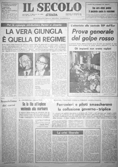 martedì 14 ottobre 1975