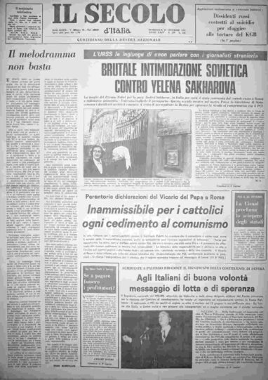 domenica 19 ottobre 1975