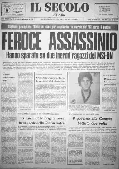 giovedì 30 ottobre 1975