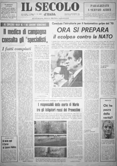 giovedì 6 novembre 1975