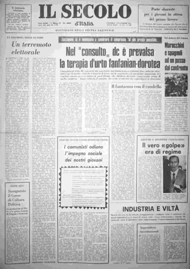 venerdì 7 novembre 1975