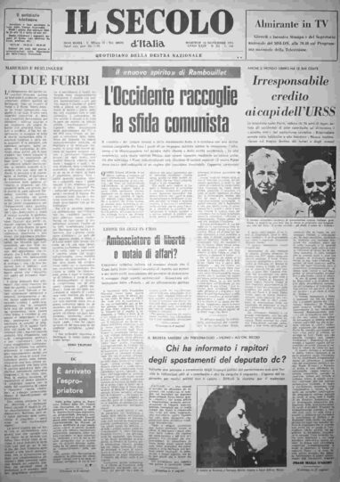 martedì 18 novembre 1975