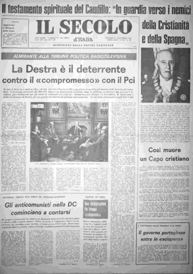 venerdì 21 novembre 1975