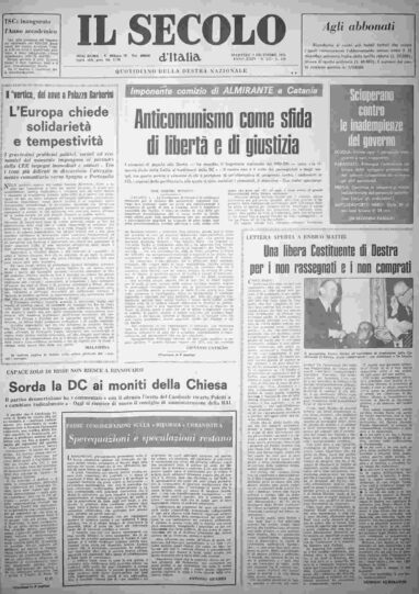 martedì 2 dicembre 1975