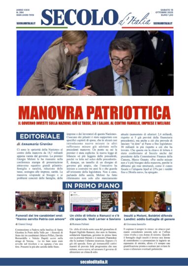 Sabato 18 ottobre 2025