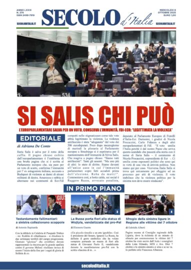 Mercoledì 8 ottobre 2025